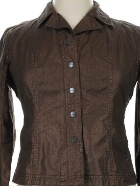 Cold Water Creek Bronzy Brown Jacket